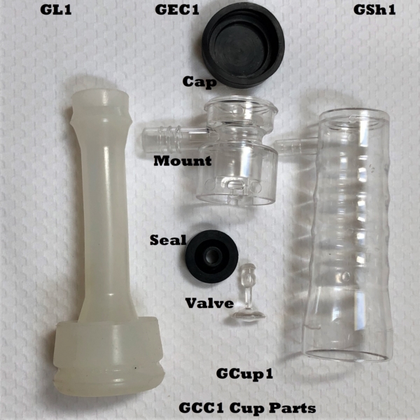 GL1: Goat cup liners replacement part silicone liners a pair in an order